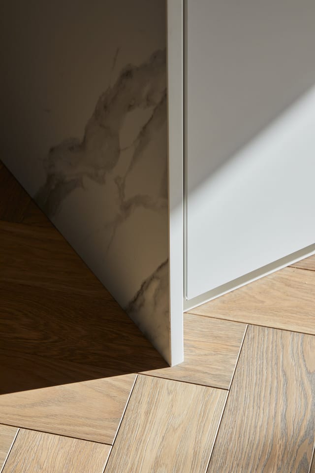 Bromley White & Anthracite Dekton Kitchen