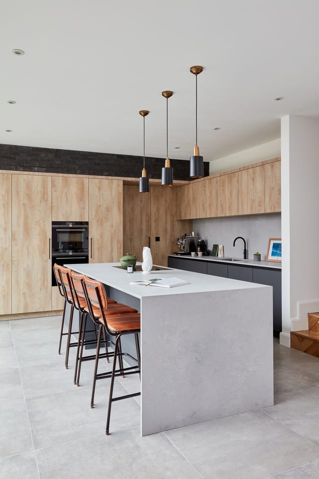 Beckenham Anthracite & Timber Kitchen
